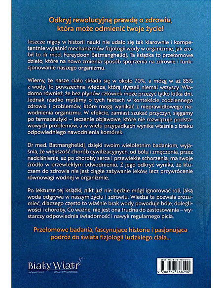 Twoje ciało domaga się wody - nowe wydanie