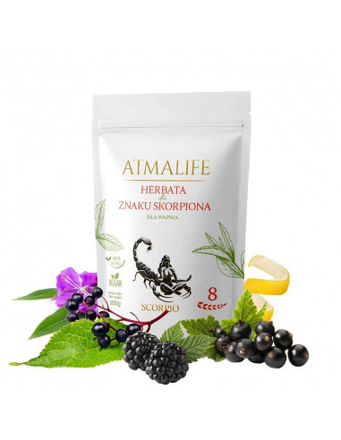 Herbata dla znaku SKORPION 08 - 100g ATMALIFE