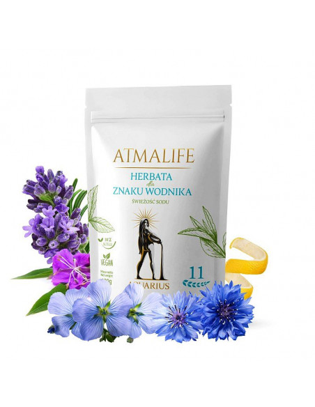 Herbata dla znaku  WODNIK  11 -100g ATMALIFE