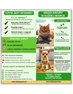 VETAMIN - Detox Pure dla psów i kotów - 400 g 2