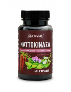 NATTOKINAZA Fermokinase 2000 FU - 60 kaps. Skoczylas