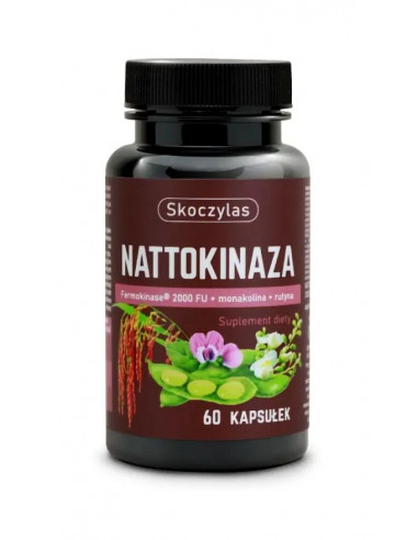 NATTOKINAZA Fermokinase 2000 FU - 60 kaps. Skoczylas