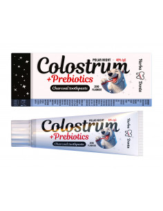 Pasta wybielająca do zębów bez fluoru COLOSTRUM YOGURTENE Noc Polarna 100g