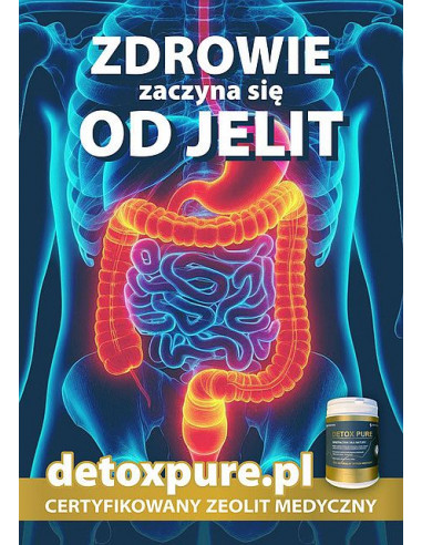 Detox Pure - zeolit medyczny - 200 kaps.