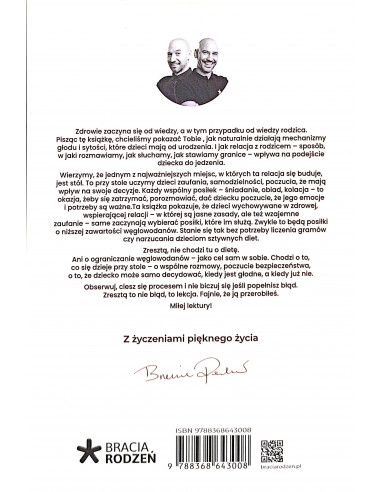 Odżywianie dzieci i młodzieży - Bracia Rodzeń