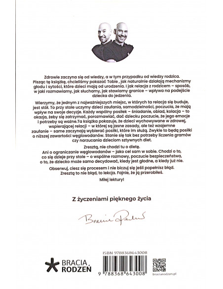 Odżywianie dzieci i młodzieży - Bracia Rodzeń