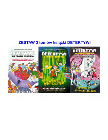 Detektywi - zestaw 3 części - Bracia Rodzeń