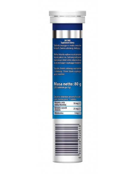 Do Snu - tabletki musujące - 20 szt. Dr Vita