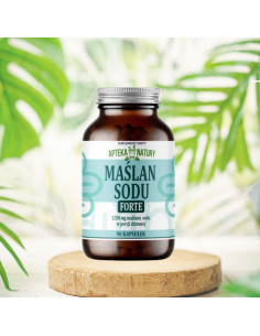 Maślan sodu Forte - 90 kapsułek - Apteka Natury