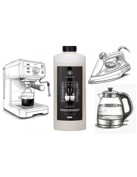 Lider Rynku - Uniwersalny Odkamieniacz do Ekspresów - PURE NEST - 1000 ml