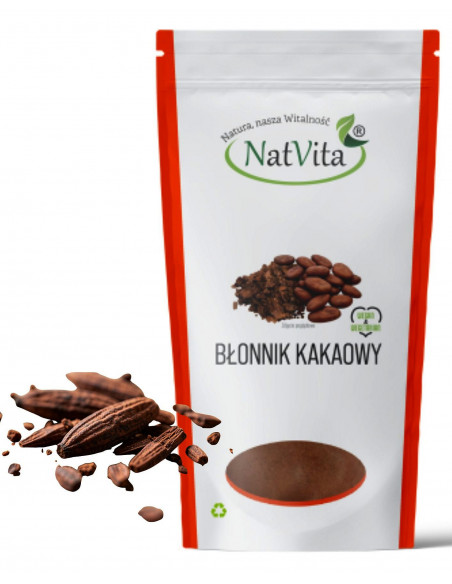 Błonnik kakaowy - z łusek kakao - 150 g Natvita