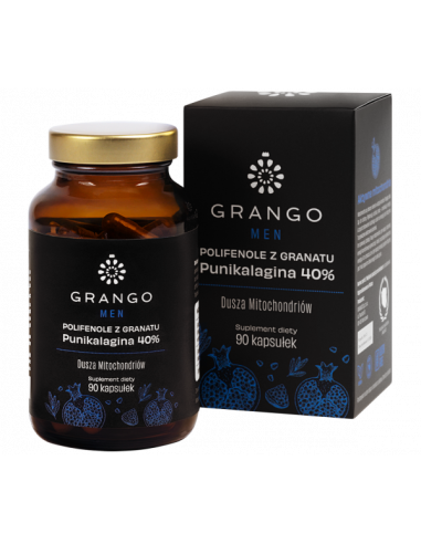 GRANGO MEN - polifenole z granatu - 90 kaps.