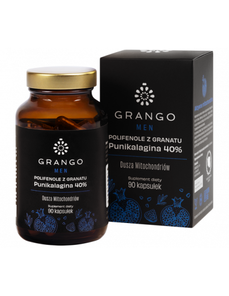 GRANGO MEN - polifenole z granatu - 90 kaps.