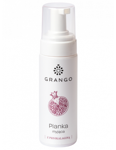 GRANGO -  PIANKA myjąca z aktywną Punikalaginą ze skórki Granatu - 150 ml