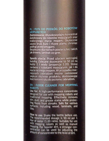 PURE NEST płyn do robotów sprzątających i mycia ręcznego 500 ml