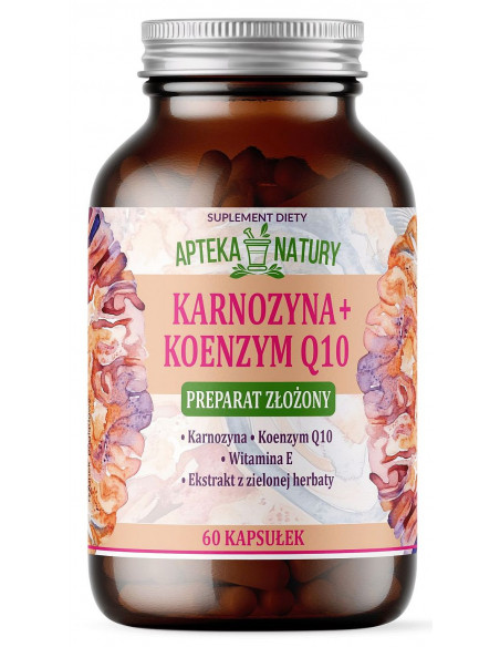 Karnozyna + Koenzym Q10 – 60 kapsułek Apteka Natury