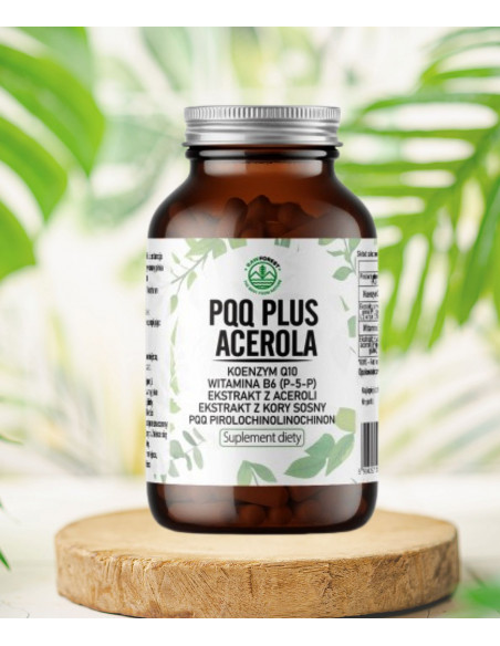 PQQ PLUS Acerola - 60 kapsułek