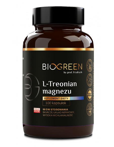 L-Treonian magnezu 100 kaps. Biogreen