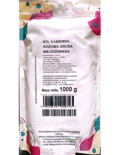 Sól Kłodawska różowa gruba - 1 kg Stanlab 2