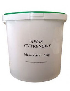 Kwas cytrynowy spożywczy - 5 kg Stanlab