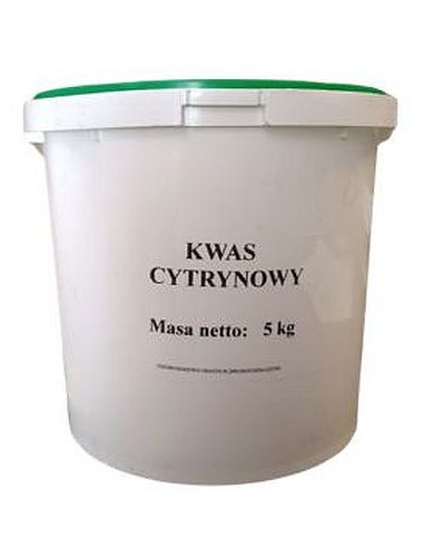 Kwas cytrynowy spożywczy - 5 kg Stanlab