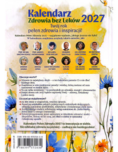 Kalendarz Pełen Zdrowia 2027 – Więcej niż kalendarz! Twój codzienny rytuał pełen wiedzy i inspiracji 2
