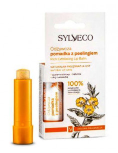 Odżywcza pomadka z peelingiem  Sylveco