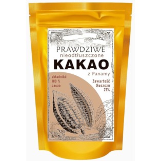 Prawdziwe kakao nieodtłuszczone